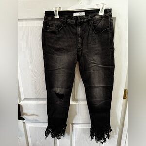 KanCan Black Distressed Skinny Jeans